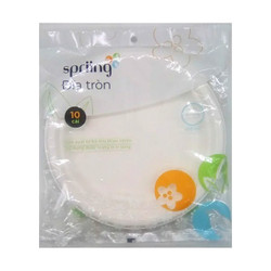 Đĩa bả mía dùng 1 lần 22 cm Spriing lô 10 cái