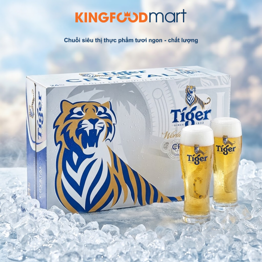 Cập nhật giá 1 thùng bia tiger bạc mới nhất 2026