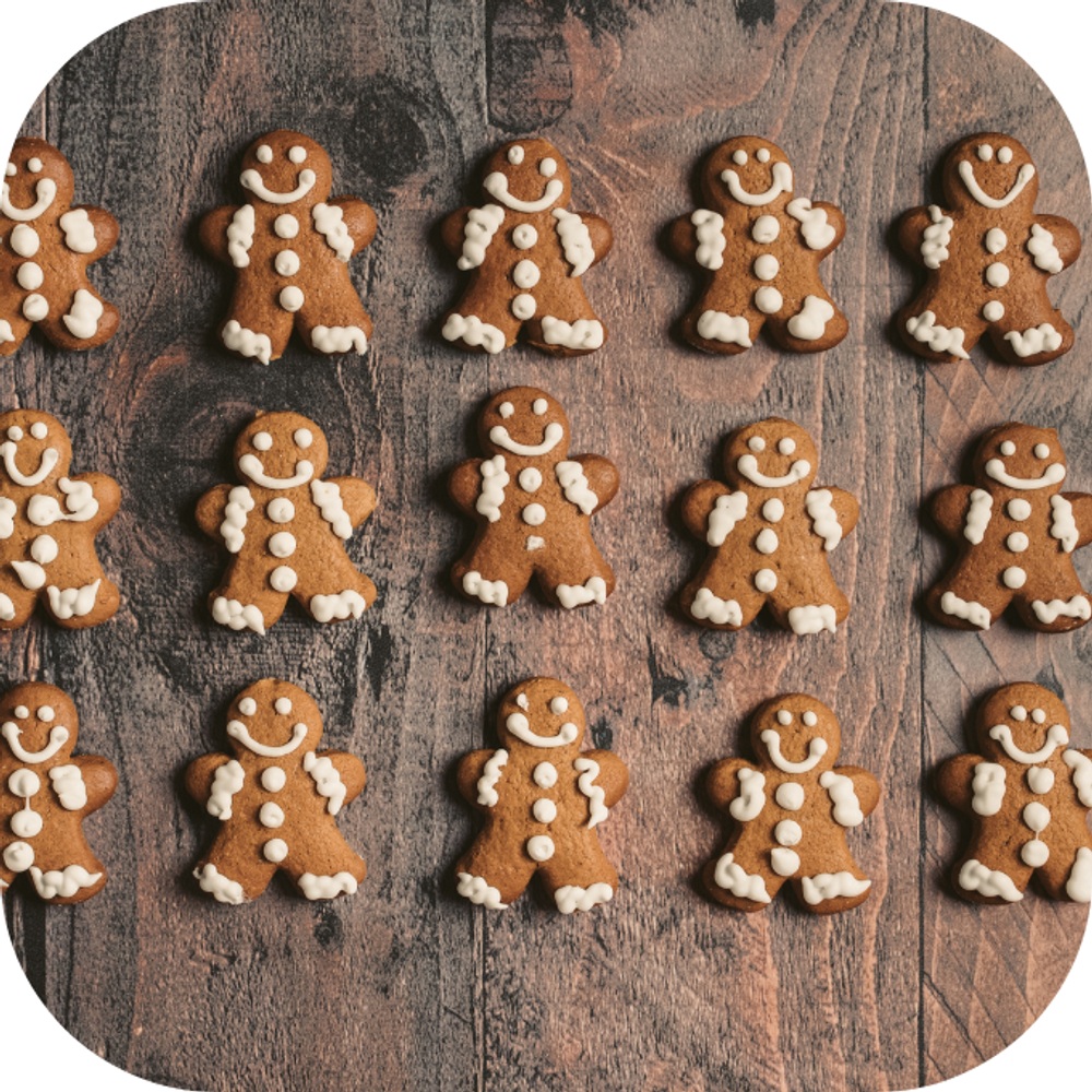 bánh quy gừng truyền thống - món quà giáng sinh