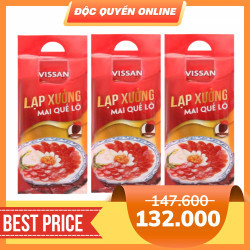 Combo 3 Lạp xưởng Mai Quế Lộ Vissan gói 200g x 3