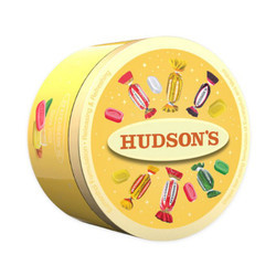 Kẹo Eumenthol Drops Mix Hudson's hộp thiếc 200g (1 Hộp)