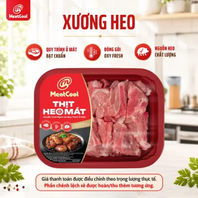 Xương heo Meatcool 360-440g