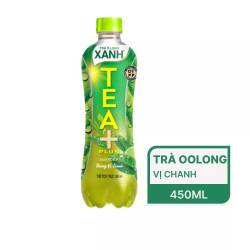 Trà oolong Tea+ Green chai 450ml (1 Chai)