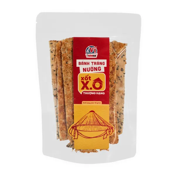 Bánh tráng nướng xốt X.O thượng hạng Vị gói 50g