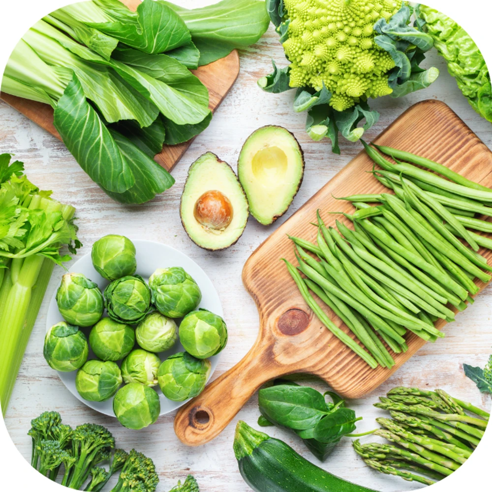 rau xanh Kingfoodmart