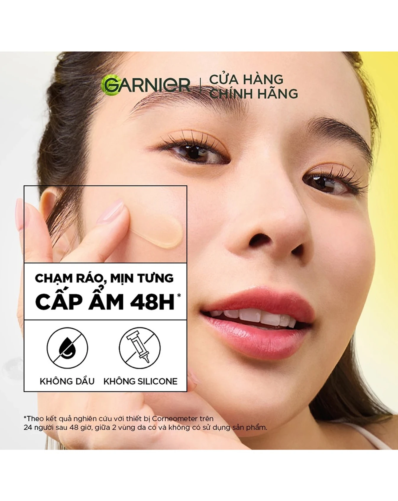 Kem Dưỡng Ẩm Garnier Kết Cấu Mochi Sáng Da Mờ Thâm 30ml KDD018 - Image 4