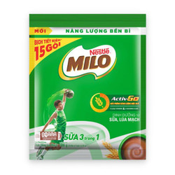Sữa bột 3in1 Milo bịch 15 gói x 22g