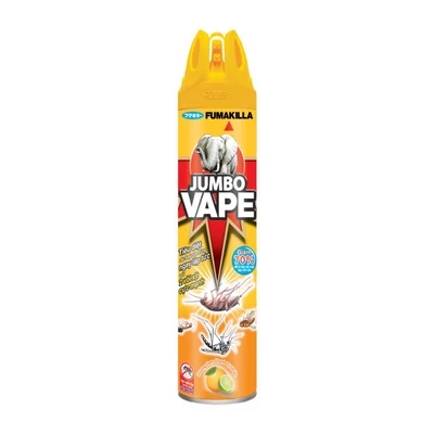 Xịt côn trùng G hương cam chanh Jumbo Vape chai 600ml