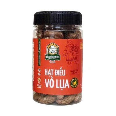 Hạt điều vỏ lụa Bà Tư Bình Phước hũ 150g