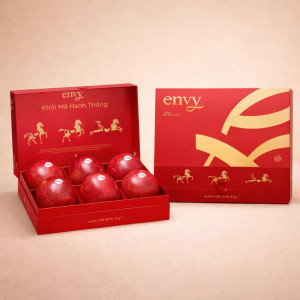 Hộp quà Envy Mỹ (6 trái) - Tết 2026 1900g (1 Hộp)