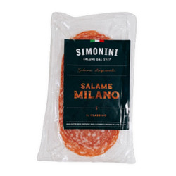 Xúc xích khô Salame Milano Simonini gói 80g (1 Gói)
