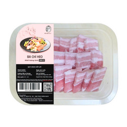 Ba chỉ heo nhập khẩu cắt xào Freshfoco khay 200g (1 Khay)