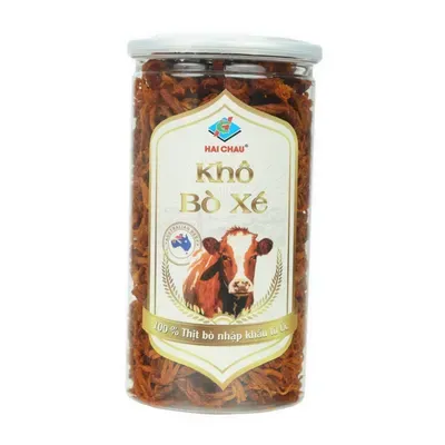 Khô bò xé Hải Châu hũ 200g