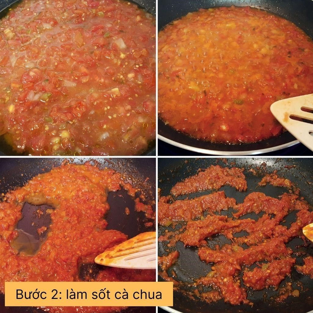 làm sốt cà chua
