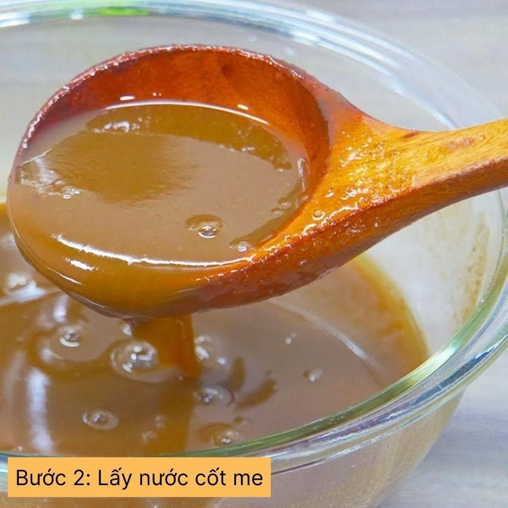 lấy nước cốt me