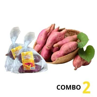 Combo 2 túi khoai lang giống Nhật xuất khẩu 500g