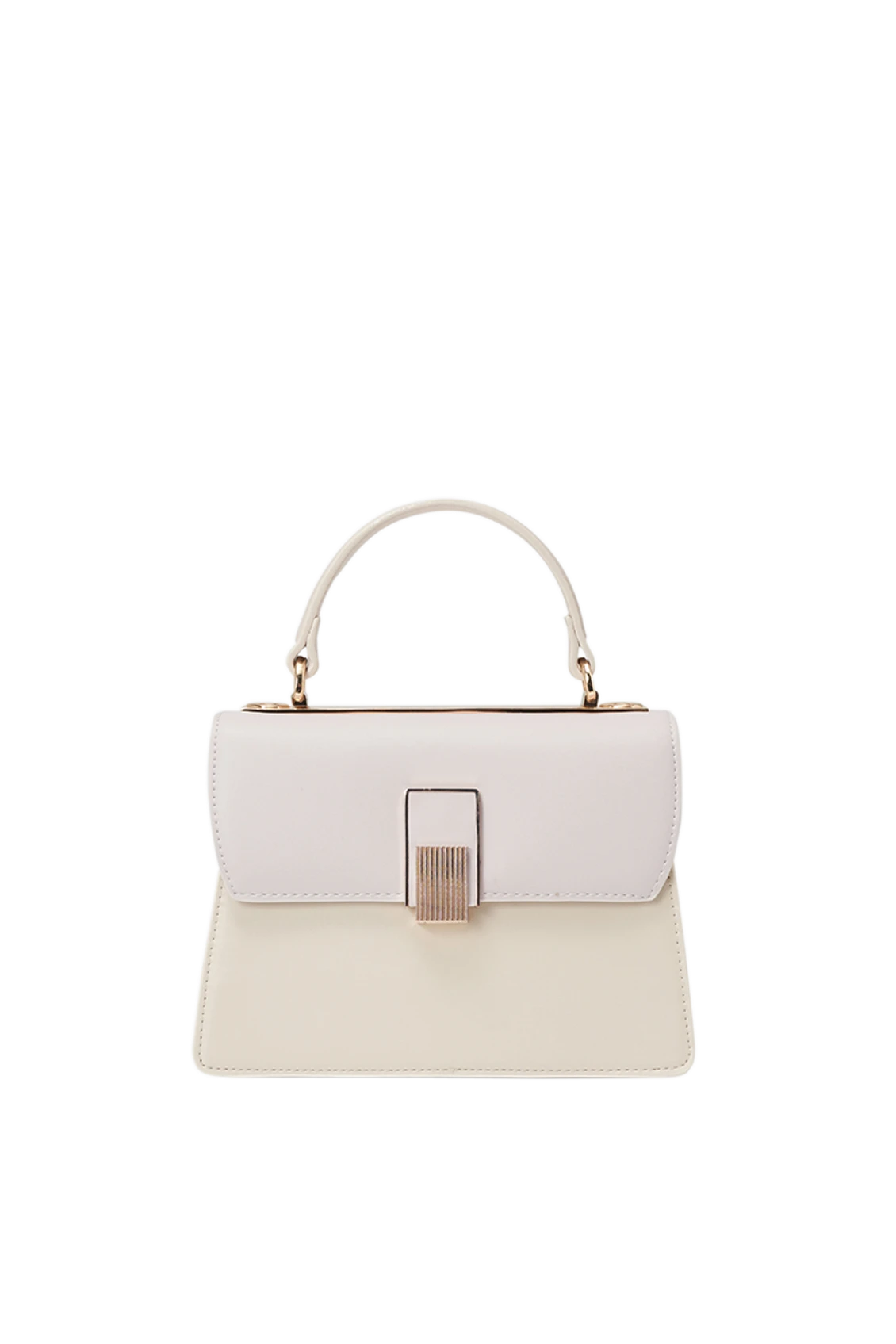 Túi Xách Nhỏ Top Handle Phối Khoá Trang Trí - Image 9