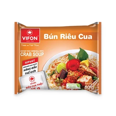 Bún riêu cua (Có cua thật) Vifon gói 80g