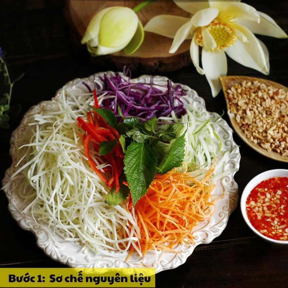 sơ chế nguyên liệu