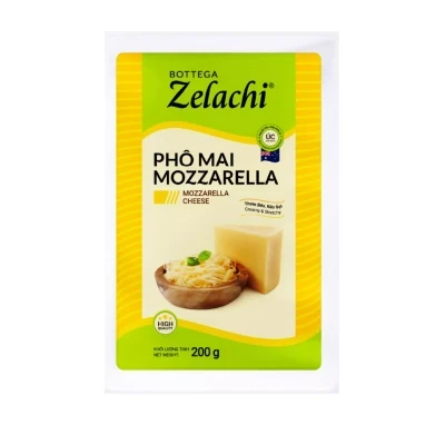 Phô mai mozzarella khối Bottega Zelachi gói 200g