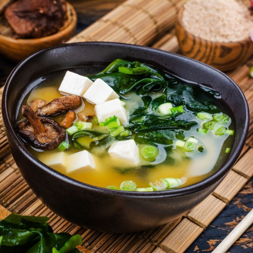 canh rong biển đậu phụ