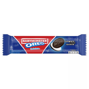 Bánh quy kem vani Oreo gói 110.4g (1 Gói)