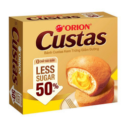 Bánh Custas giảm đường Orion hộp 282g (1 Hộp)
