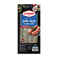 Dồi sụn thượng hạng LC Foods gói 500g (1 Gói)