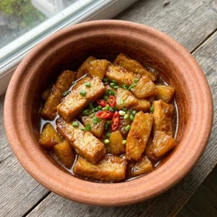 Chả cá kho dứa chua ngọt, đậm đà cực hao cơm