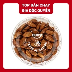 Hạnh nhân nướng tự nhiên Nutty hộp 200g