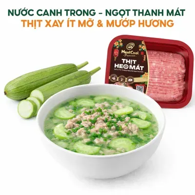Combo canh mướp hương thịt bằm