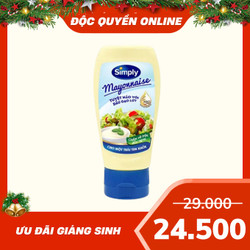 Sốt mayonnaise chấm trộn Simply chai 230g