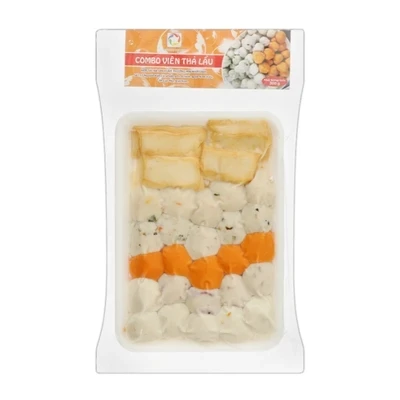 Combo viên thả lẩu Nhất Tâm gói 300g