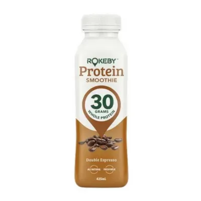 Thức uống Smoothie Protein Rokeby Farms vị cà phê Espresso chai 425ml