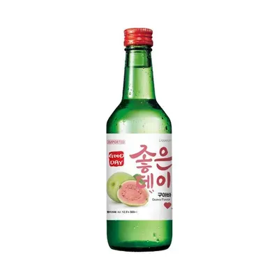 Rượu soju Good Day hương ổi 12.5% chai 360ml