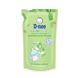 Nước rửa bình sữa dạng túi - Xanh lá Dnee túi 600ml