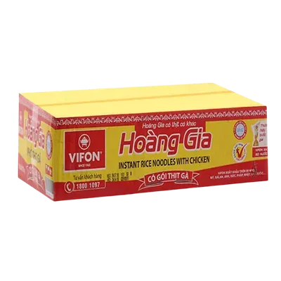 Thùng 18 tô phở gà hoàng gia Vifon có thịt thật 120g
