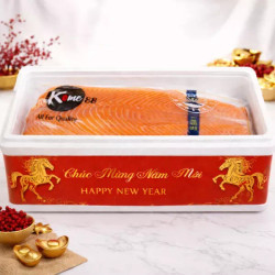 Set quà Tết - Cá hồi Nauy phi lê nguyên miếng (1.9–2kg)