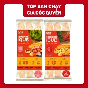 Combo 2 gói bánh mì que Sundo nhiều vị 189g