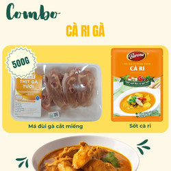 Combo cà ri gà