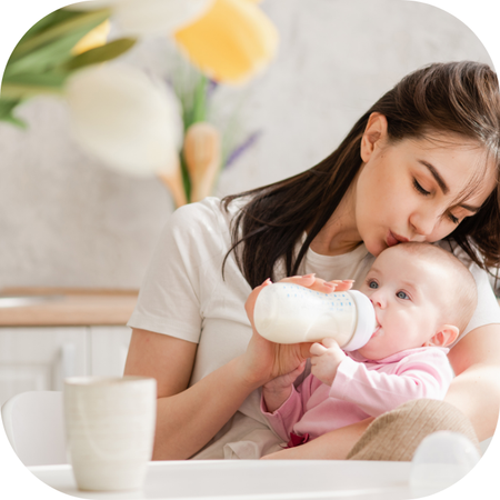 Thực đơn dinh dưỡng cho bé không uống sữa ngoài