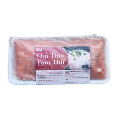 Chả tươi tôm thịt MVP khay 200g