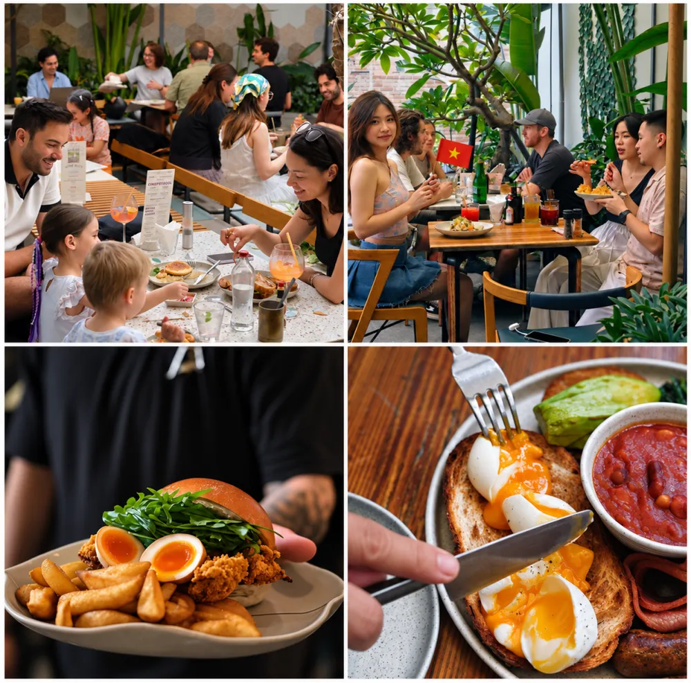 5 quán brunch đẹp ở TP.HCM cho cuối tuần chậm rãi