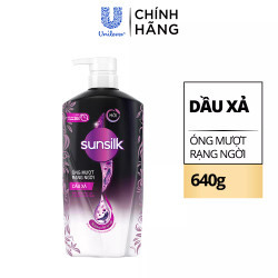 Dầu xả óng mượt rạng ngời Sunsilk chai 640g
