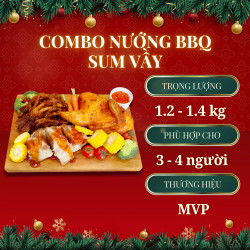 Combo nướng BBQ sum vầy MVP hộp 1.2KG - 1.4KG (1 Hộp)