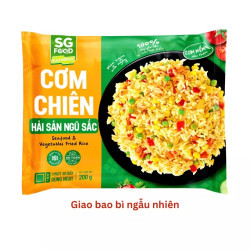Cơm chiên hải sản ngũ sắc SG Food gói 200g (1 Gói)