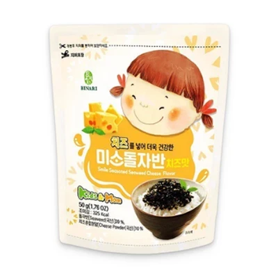 Rong biển trộn cơm vị phô mai Binari gói 50g