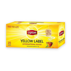 Trà nhãn vàng Lipton hộp 25 gói x 2g