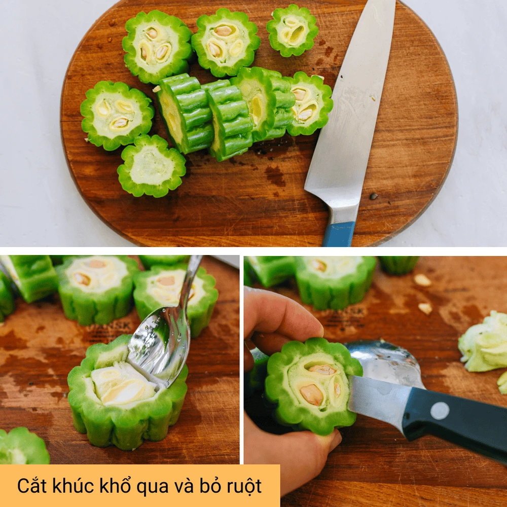Sơ chế khổ qua