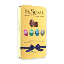 Socola sữa trứng mini La Suissa hộp thiếc 220g
